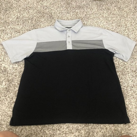 Pebble Beach Other - Pebble Beach dry Luxe Performance Mens Polo size Large Color Block